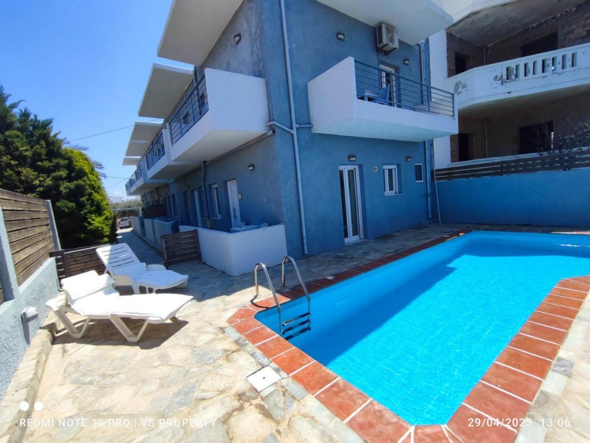 Ble Island Aparthotel Hersonissos  Bagian luar foto